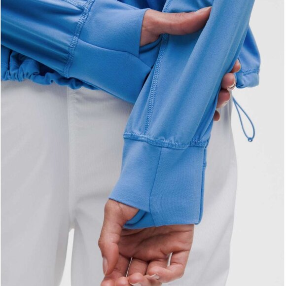 Lululemon Define Relaxed-Fit Jacket *Luon Pool Party / Mirror Silver - Picture 4 of 10